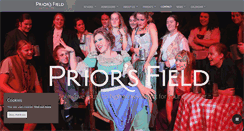 Desktop Screenshot of priorsfieldschool.net